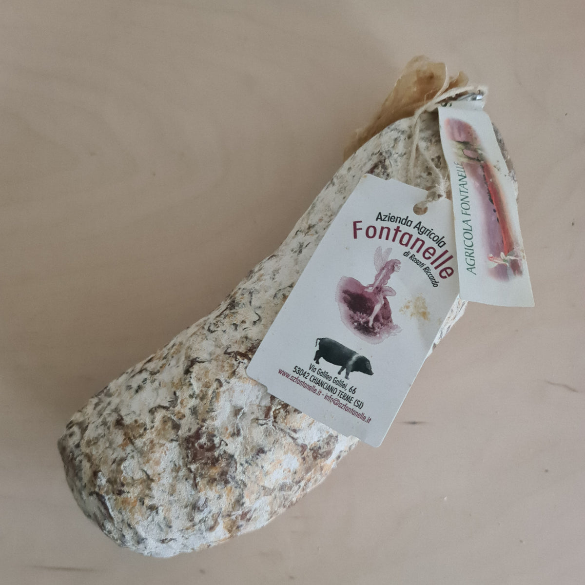 Tuscan Fennel Salami 500g Hamblin Bread