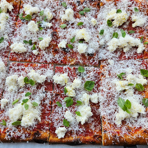 SUNDAY - Mozzarella & Tomato Pizza Slice - IFFLEY ROAD