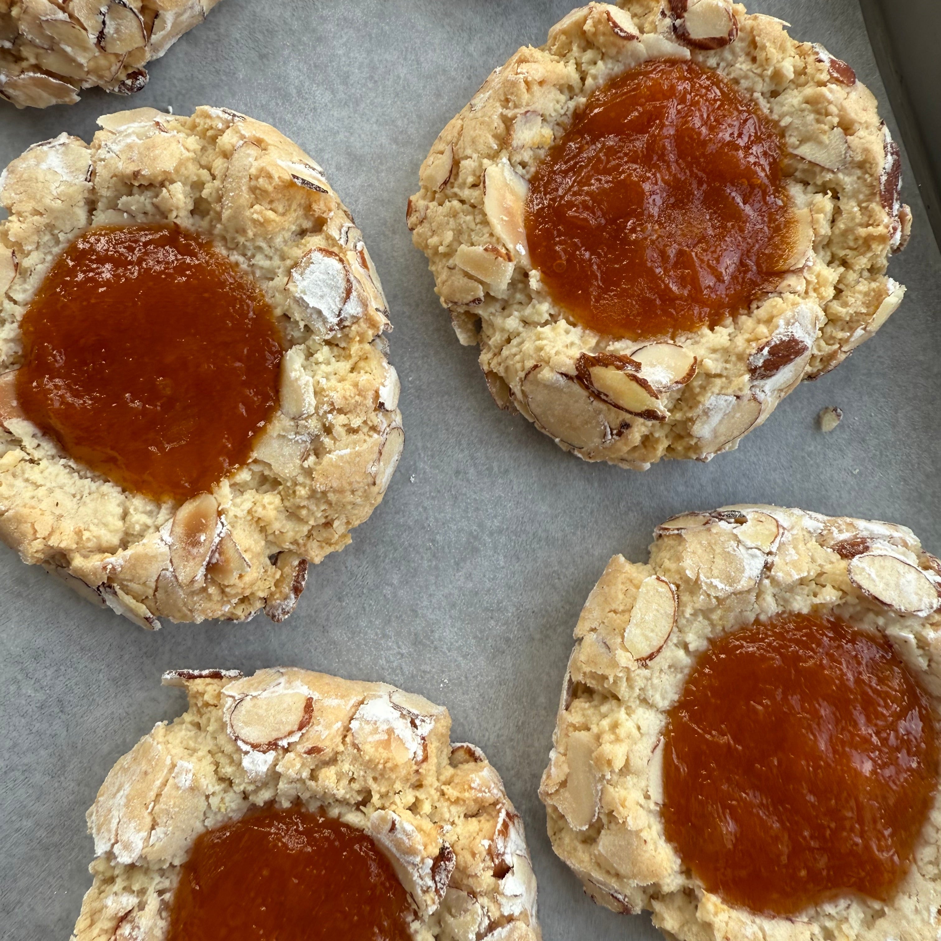 THURSDAY - Raspberry & Almond Thumbprint Cookie - IFFLEY ROAD