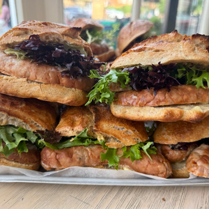 SATURDAY -  Sausage & Chutney Sandwich - IFFLEY ROAD