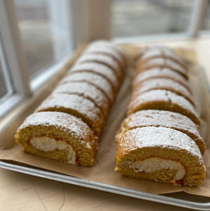 SATURDAY - Strawberry Swiss Roll - IFFLEY ROAD