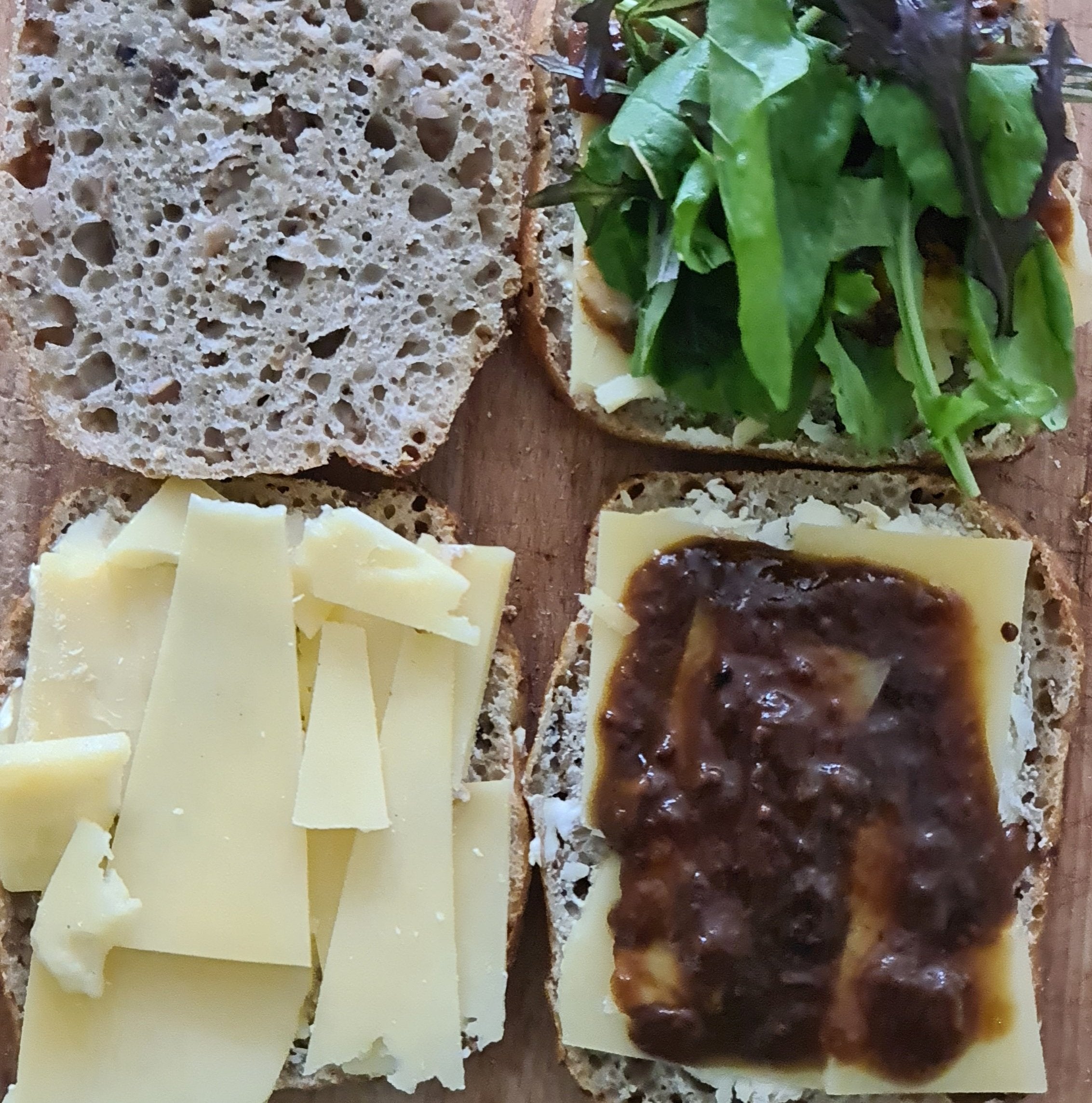 SATURDAY - Cheese & Chutney Sandwich - COVERED MARKET