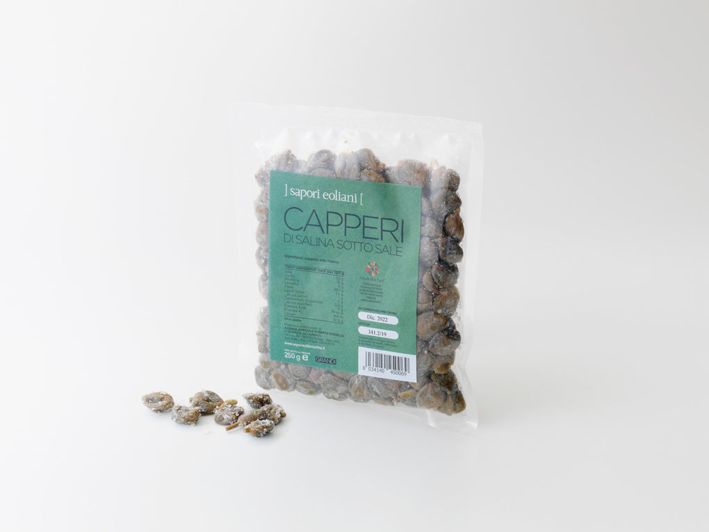 Large Salina Capers in Salt 250g - IFFLEY ROAD